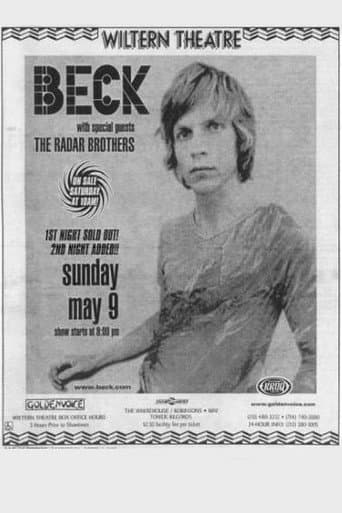 Poster for Beck: the Wiltern Theater, Los Angeles