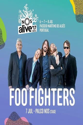 Poster for Foo Fighters - NOS Alive 2017