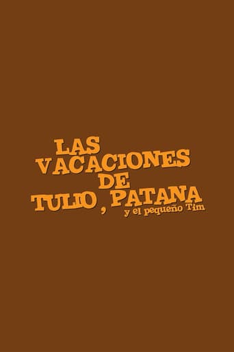Poster for Las vacaciones de Tulio, Patana y El pequeño Tim