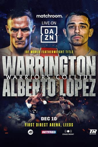 Poster for Josh Warrington vs. Luis Alberto Lopez