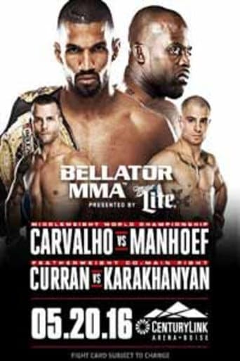 Poster for Bellator 155: Carvalho vs. Manhoef