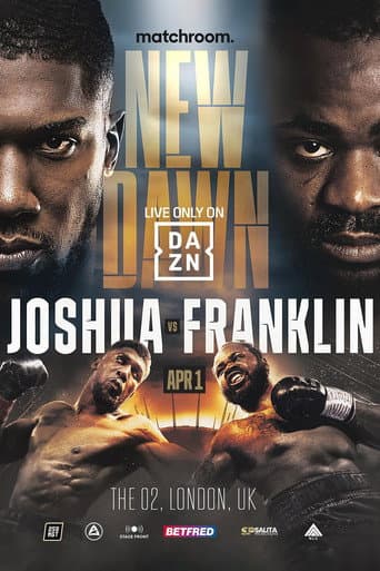 Poster for Anthony Joshua vs. Jermaine Franklin