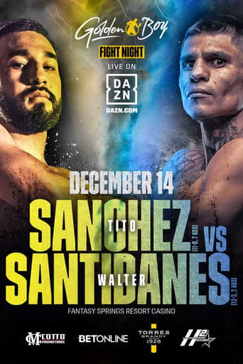 Poster for Jose Sanchez vs. Walter Santibanes