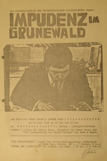 Poster for Impudence in Grunewald