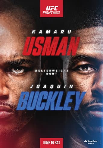 Poster for UFC on ESPN 69: Usman vs. Buckley