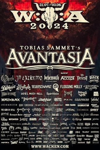 Poster for Avantasia Live at Wacken Open Air 2024