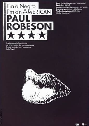 Poster for I’m a Negro, I’m an American – Paul Robeson