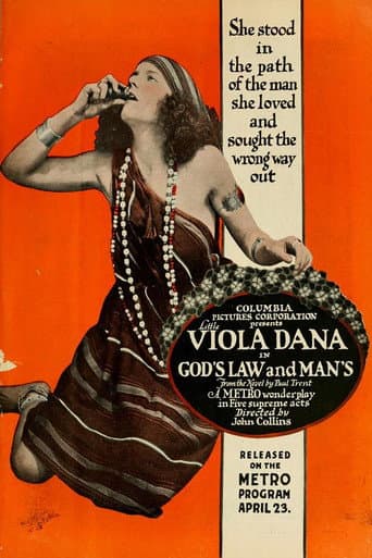 Poster for God's Law and Man's
