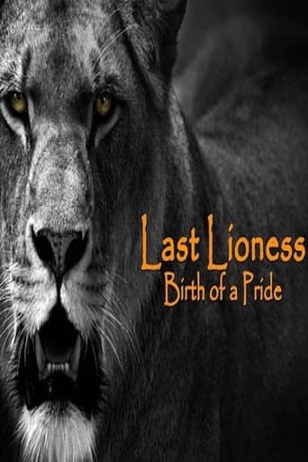 Poster for The Last Lioness: Birth of a Pride