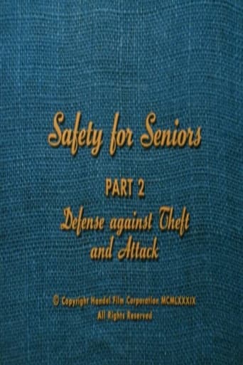 Poster for Safety for Seniors: Defense Against Theft and Attack