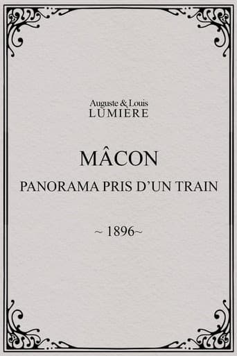 Poster for Mâcon : panorama pris d’un train