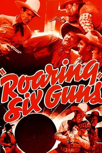 Poster for Roaring Six Guns