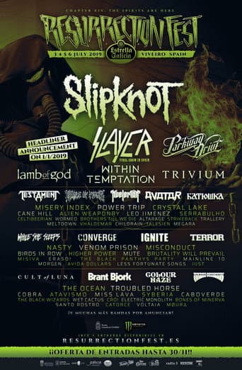 Poster for Lamb of God - Live at Resurrection Fest EG 2019
