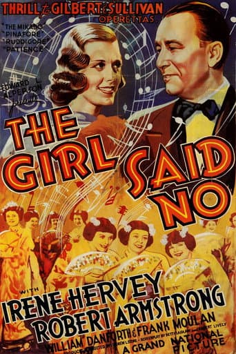 Poster for The Girl Said No