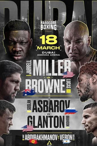 Poster for Jarrell Miller vs. Lucas Browne