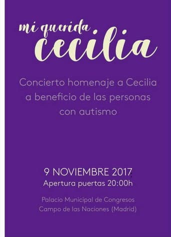 Poster for Mi Querida Cecilia