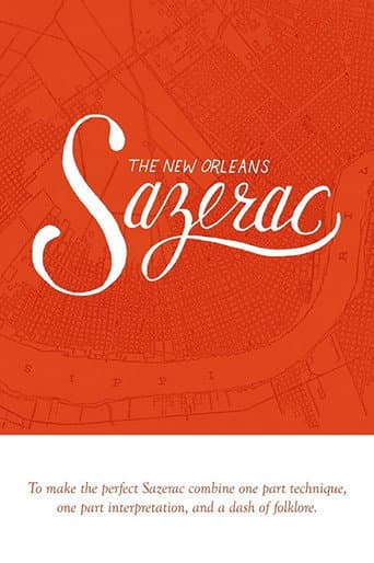 Poster for The New Orleans Sazerac