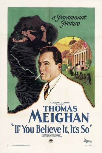 Poster for If You Believe It, It's So