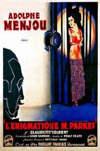 Poster for Mysterious Mr. Parkes