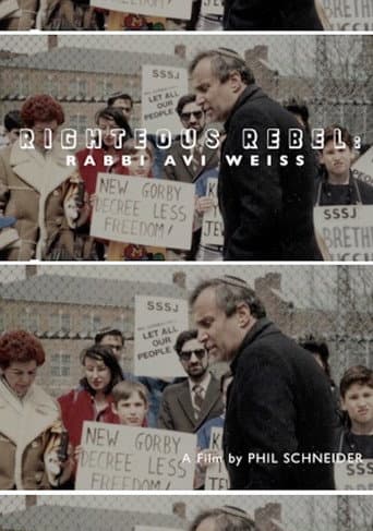 Poster for Righteous Rebel: Rabbi Avi Weiss