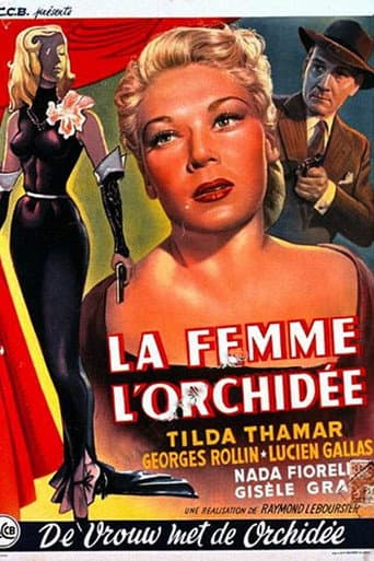 Poster for The Woman with the Orchid