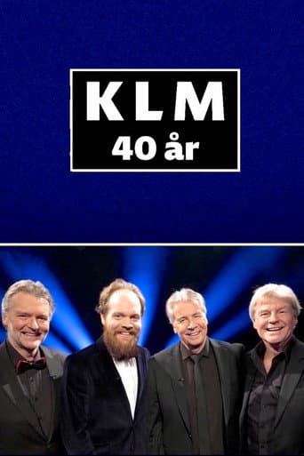 Poster for KLM 40 Years