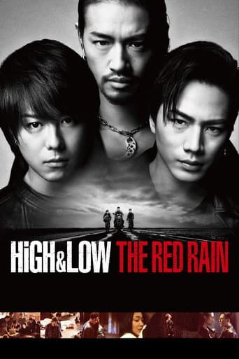 Poster for High & Low The Red Rain