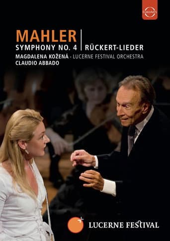 Poster for Lucerne Festival 2009 - Abbado conducts Mahler No. 4 Rückert Lieder