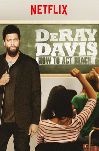 Poster for DeRay Davis: How to Act Black