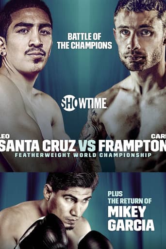 Poster for Leo Santa Cruz vs. Carl Frampton
