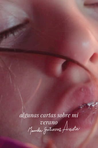 Poster for algunas cartas sobre mi verano