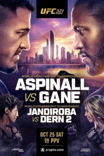 Poster for UFC 321: Aspinall vs. Gane