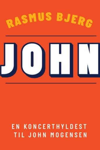 Poster for Rasmus Bjerg - I en hyldestkoncert til John Mogensen