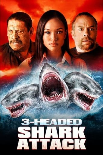 Poster for 3-Headed Shark Attack