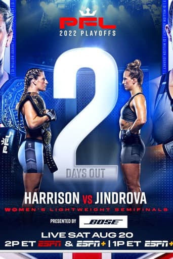 Poster for PFL 2022 #9: Playoffs - Harrison vs Jindrová