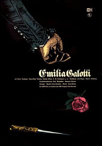 Poster for Emilia Galotti