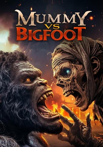 Poster for Mummy Vs. Bigfoot