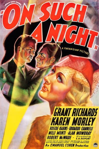 Poster for On Such a Night