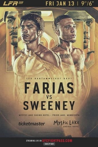 Poster for LFA 150: Farias vs. Sweeney