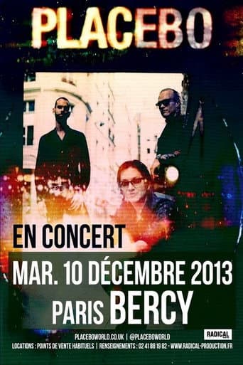 Poster for Placebo In concert Paris 2013
