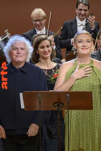 Poster for Simon Rattle and Magdalena Kožená Rudolfinum, Prague