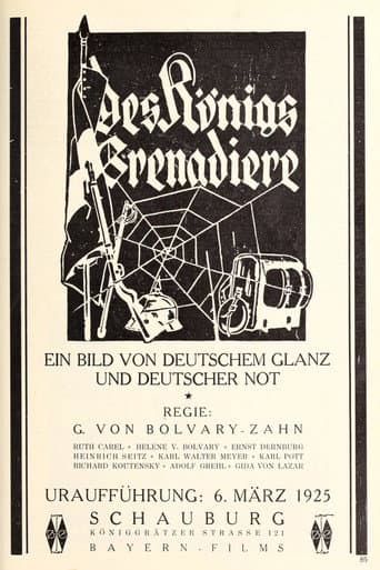 Poster for Die Königsgrenadiere