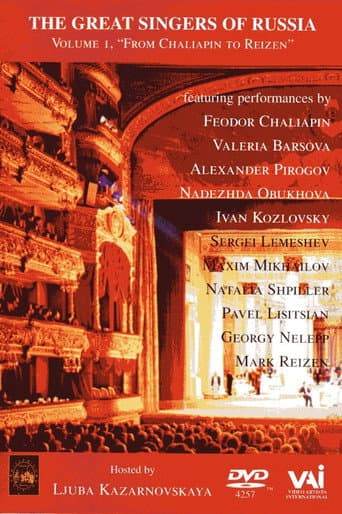 Poster for The Great Singers of Russia - Volume 1