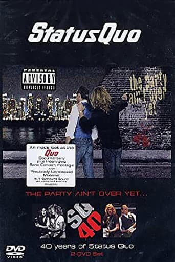 Poster for Status Quo - The Party Ain't Over Yet