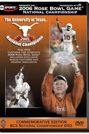 Poster for 2006 Rose Bowl Game National Championship