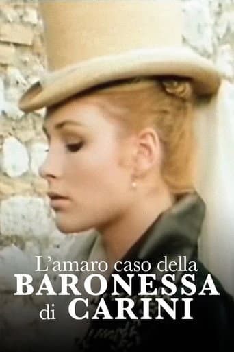 Poster for The bitter case of the Baroness of Carini