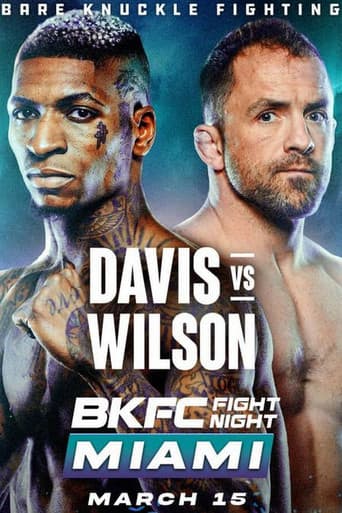 Poster for BKFC Fight Night Miami: Davis vs. Wilson