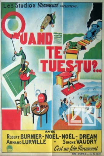 Poster for Quand te tues-tu?