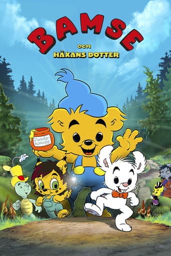 Poster for Bamse och häxans dotter