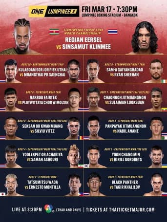 Poster for ONE Friday Fights 9: Eersel vs. Sinsamut 2